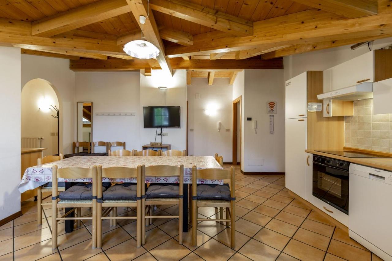 Ferienwohnung Casa Riz Campitello di Fassa Exterior foto
