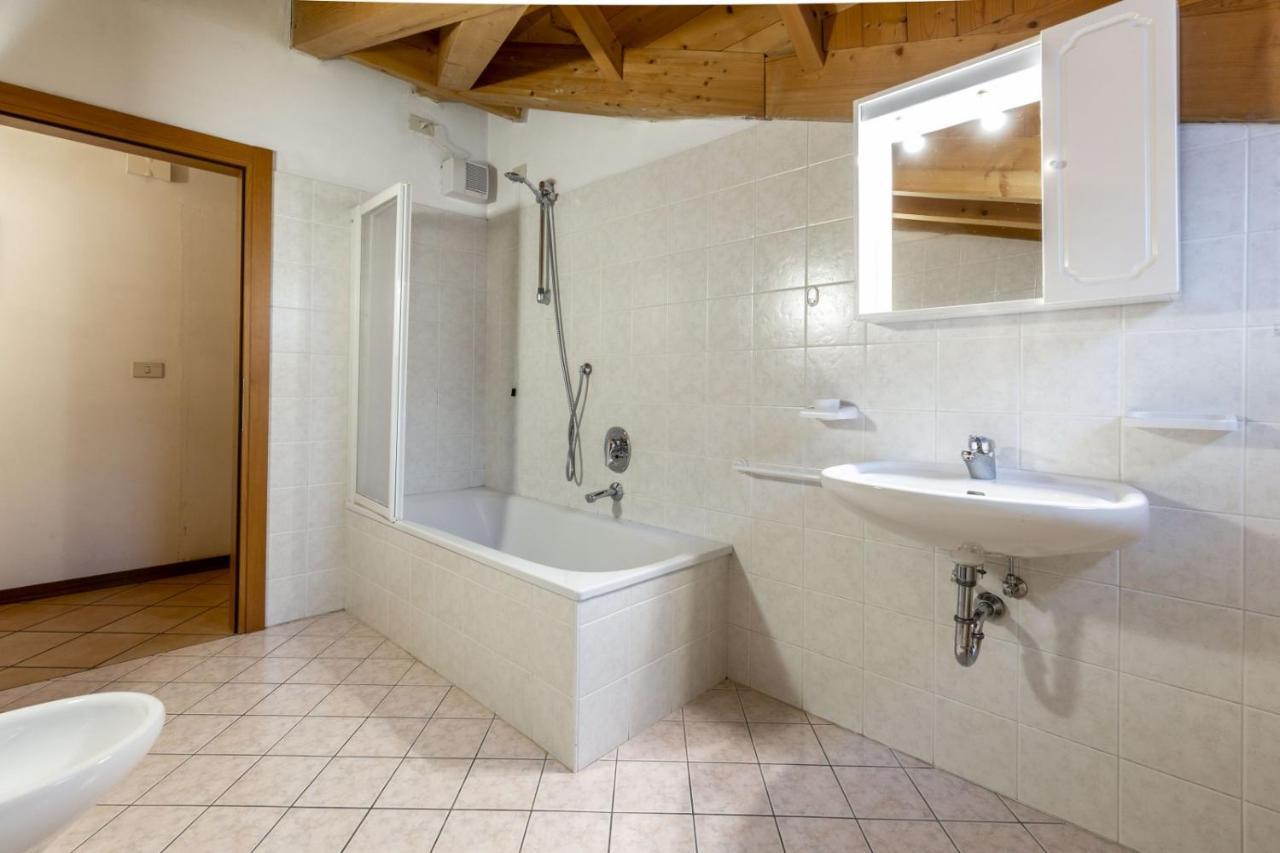 Ferienwohnung Casa Riz Campitello di Fassa Exterior foto