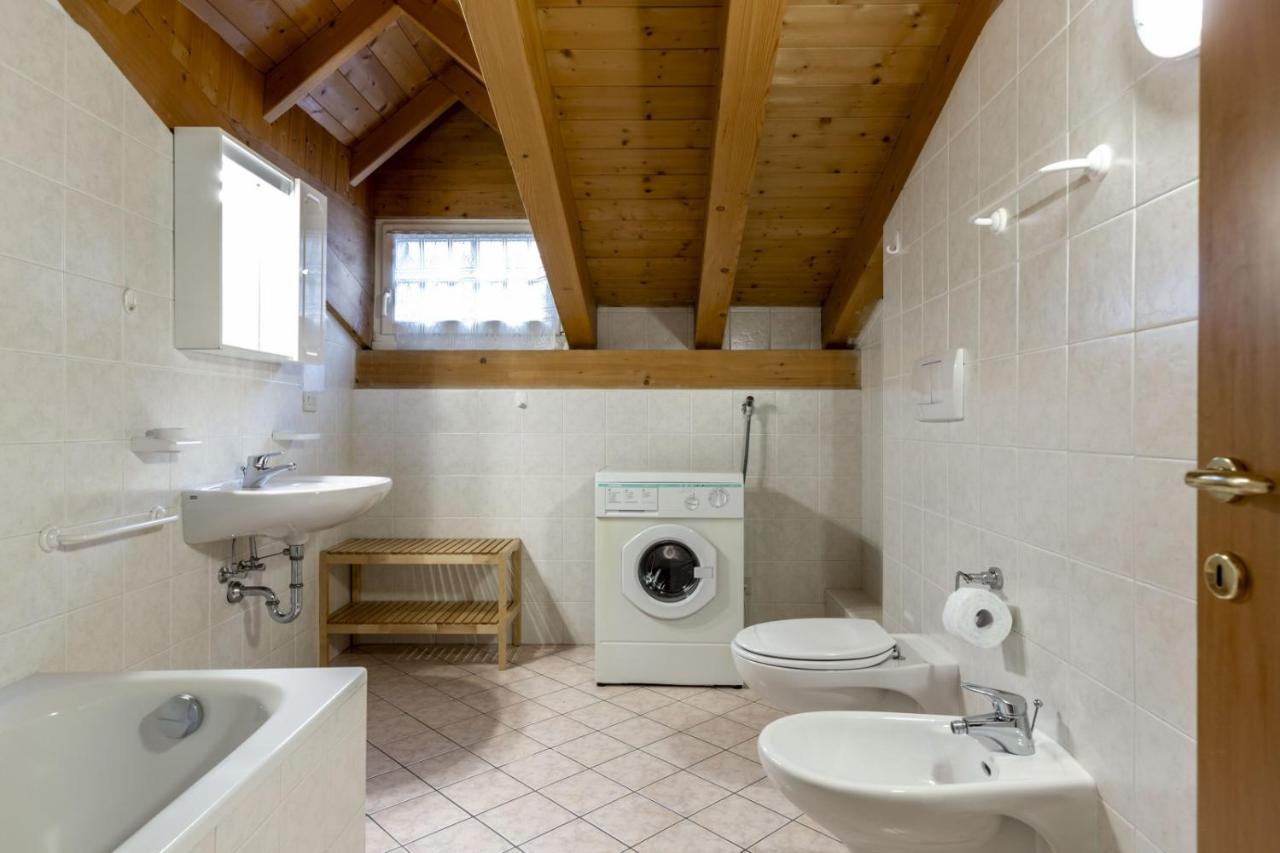 Ferienwohnung Casa Riz Campitello di Fassa Exterior foto