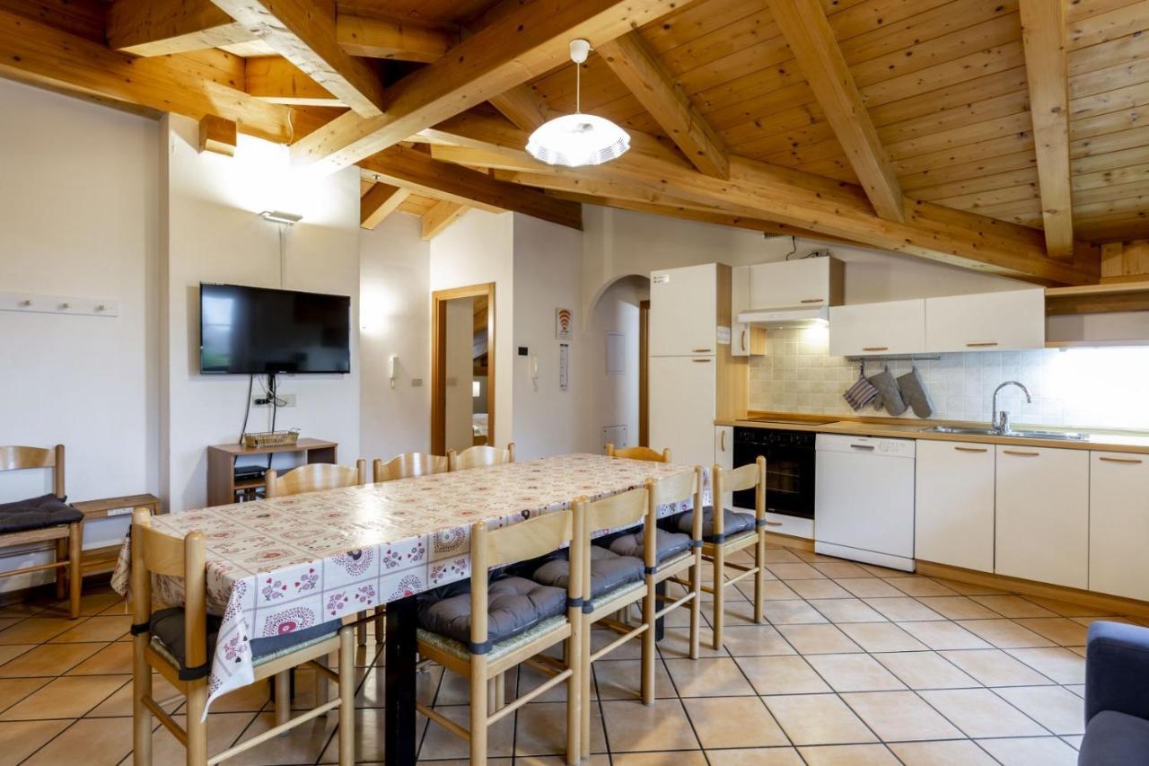 Ferienwohnung Casa Riz Campitello di Fassa Exterior foto