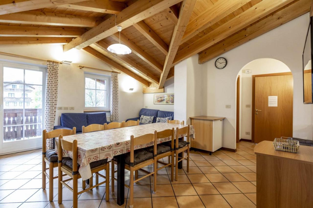 Ferienwohnung Casa Riz Campitello di Fassa Exterior foto