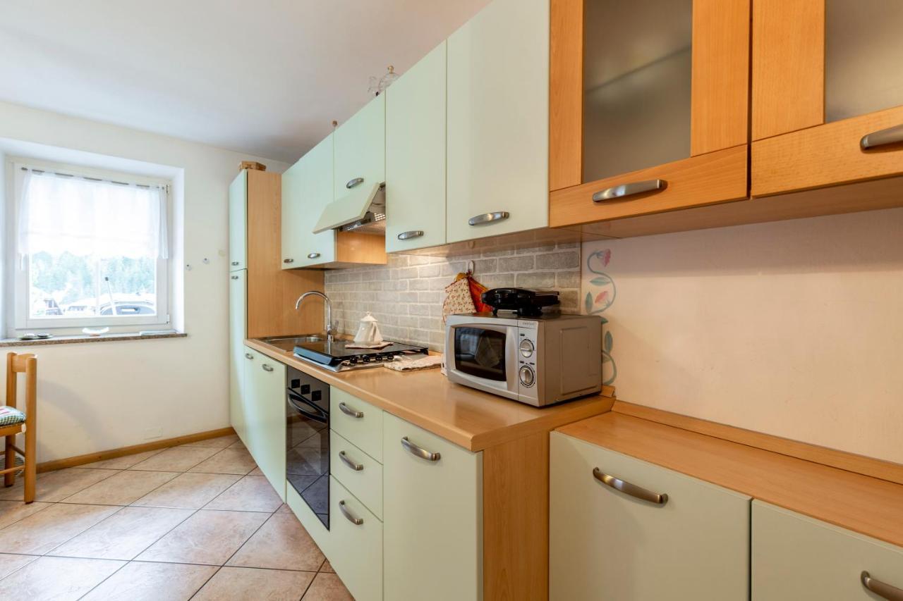 Ferienwohnung Casa Riz Campitello di Fassa Exterior foto