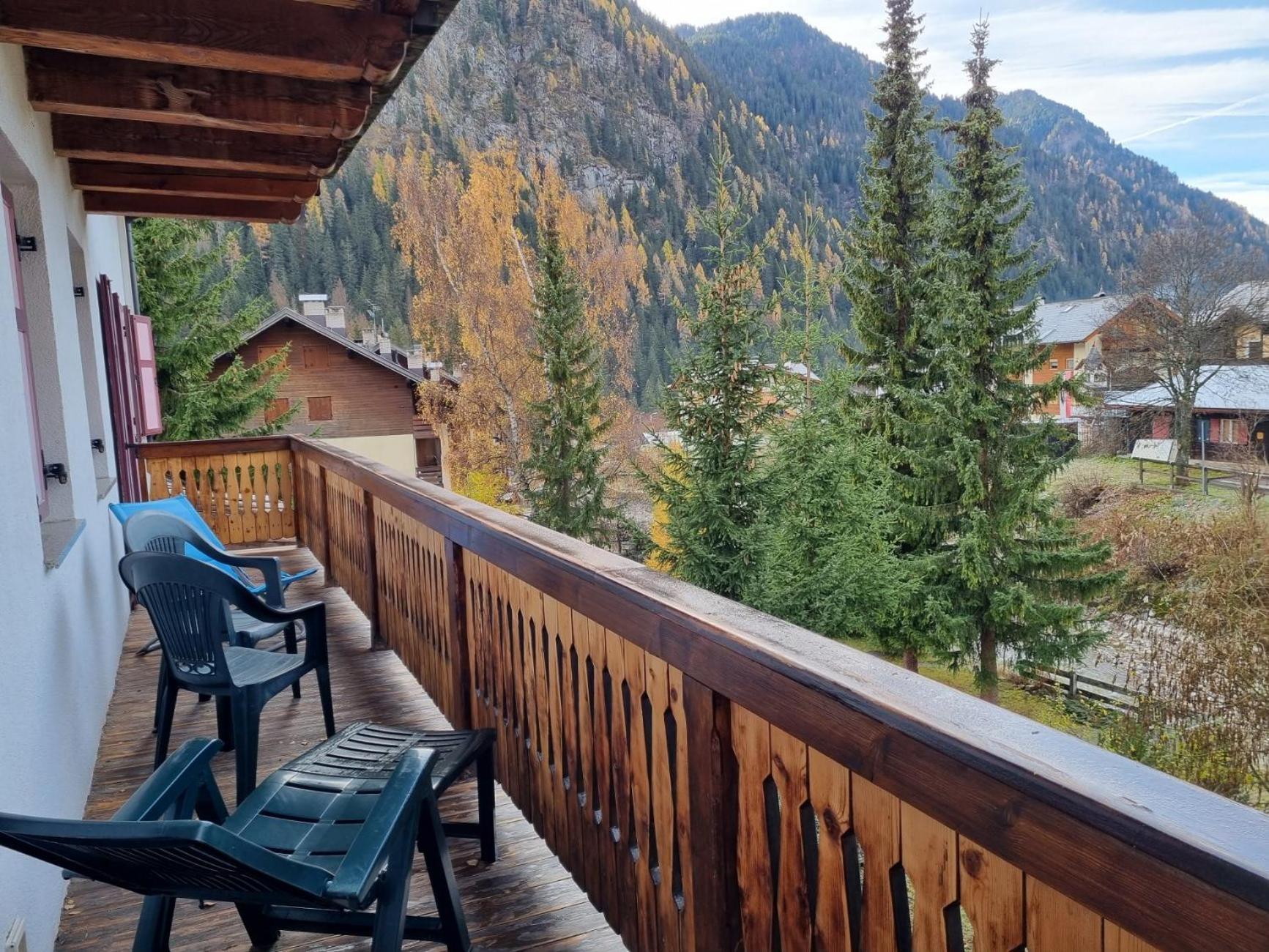 Ferienwohnung Casa Riz Campitello di Fassa Exterior foto